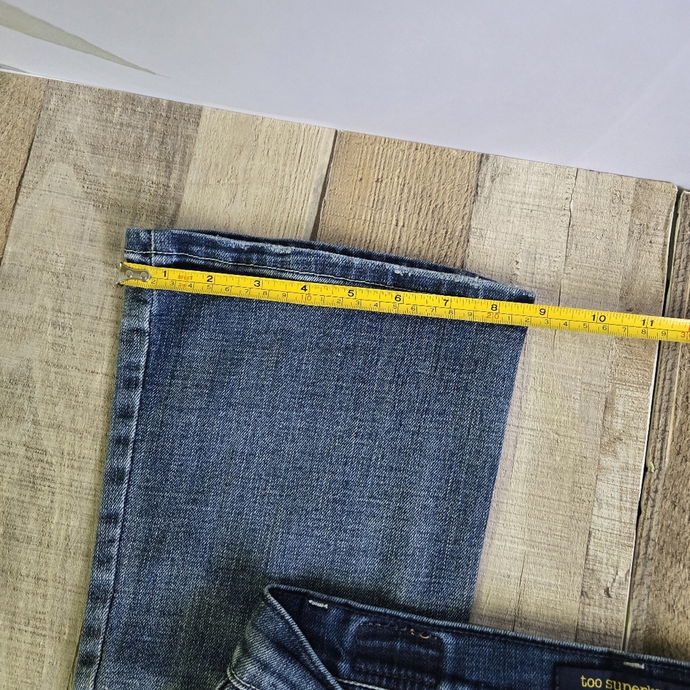 LEVI'S | 524 Too Superlow Bootcut Jeans in Blue sz 5M - Picture 3 of 12